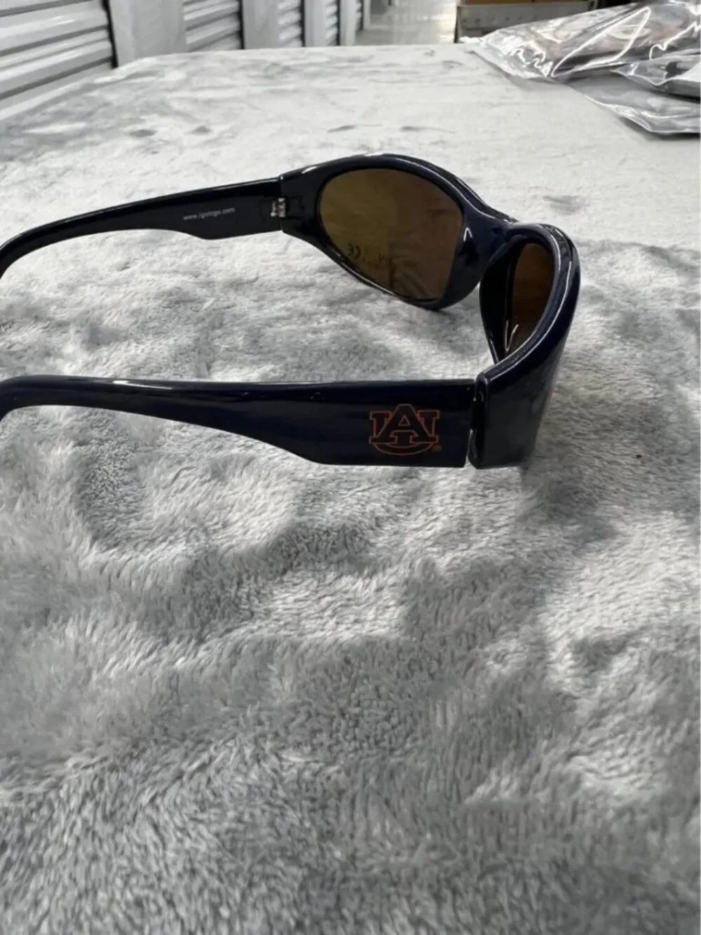Auburn University Tigers Sunglasses Solid Wrap UV 400 Polarized NCAA Official